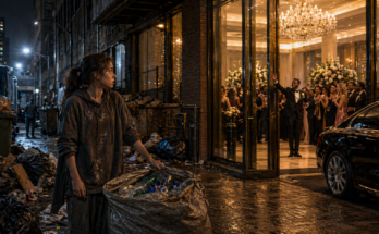 Forgotten Daughter Sees Father’s Wedding Through Glass Doors